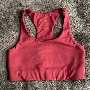 Girlfriend Collective Maroon Paloma Bra